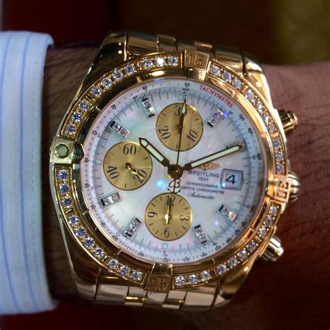 fake breitling diamond watches